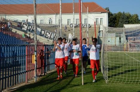 FC Bihor întâlneşte sâmbătă FC Olt, în ultima etapă din tur